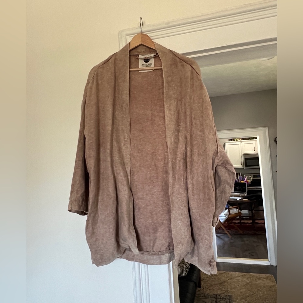 Mysayang Linen Oversized Kimono